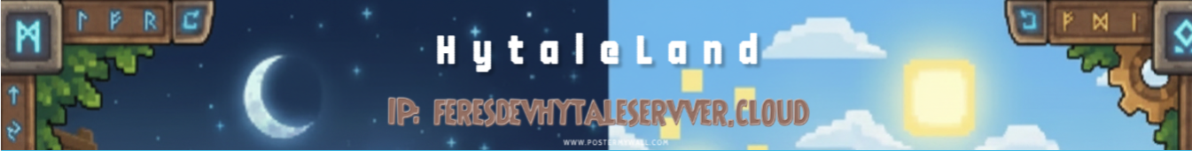 HytaleLand server banner