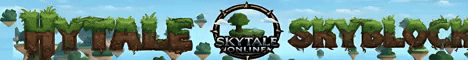SkyTale Online - RPG - Skyblock - Dungeons server banner
