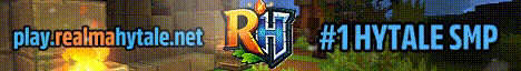Realma Hytale server banner